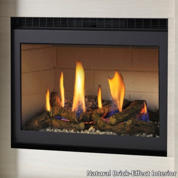 Pureglow Drayton with Chelsea High Efficiency Gas Fire Suite